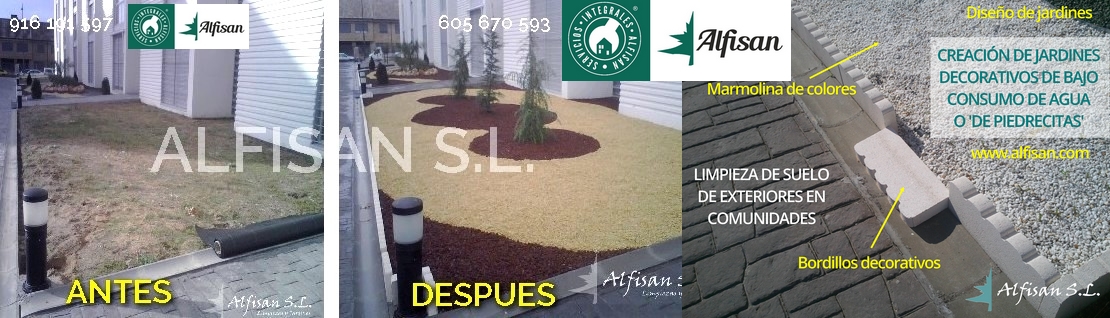 jardines obra nueva